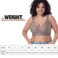Thumbnail for Plus Size Push-UP Bra for Women Seamless Bras Thin Cup Wireless Bralette Sexy Brassiere M-6XL, Drestiny, Bras, Plus Size Bras, M, L, XL, XXL, 2XL, 3XL, 4XL, 5XL, 6XL, Coffee, Beige, Black, United States, USA, Canada, Australia, New Zealand, United Kingdom, UK, plus size push up bra, full figure push up bra, push up bra for plus size women,comfortable plus size push up bra, push up bra for larger sizes, fuller figure push up bra, extra lift plus size bra, padded plus size bra push up, shopdrestiny.com