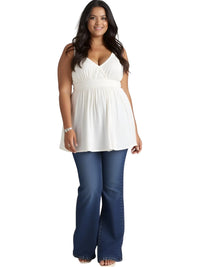 Thumbnail for Plus Size Women's Jeans Wide Leg Women Jeans Autumn Straight Lady Loose Large Size Jeans XL-8XL, Drestiny, Jeans, Plus Size Jeans, Casual Pants, Blue, Light Blue, Drestiny, XL, XXL, 2XL, 3XL, XXXL, 4XL, 5XL, 6XL, 7XL, 8XL, United States, Canada, Australia, United Kingdom, New Zealand, shopdrestiny.com