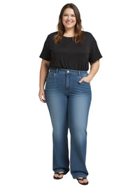 Thumbnail for Plus Size Women's Jeans Wide Leg Women Jeans Autumn Straight Lady Loose Large Size Jeans XL-8XL, Drestiny, Jeans, Plus Size Jeans, Casual Pants, Blue, Light Blue, Drestiny, XL, XXL, 2XL, 3XL, XXXL, 4XL, 5XL, 6XL, 7XL, 8XL, United States, Canada, Australia, United Kingdom, New Zealand, shopdrestiny.com