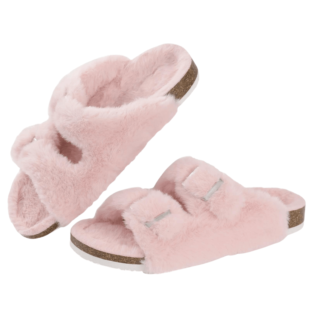 Get cozy with these plush pink slippers for women! Shop Drestiny now and enjoy free shipping. Plus, we'll cover the tax! Seen on FOX, NBC, and CBS. Save up to 50% off!