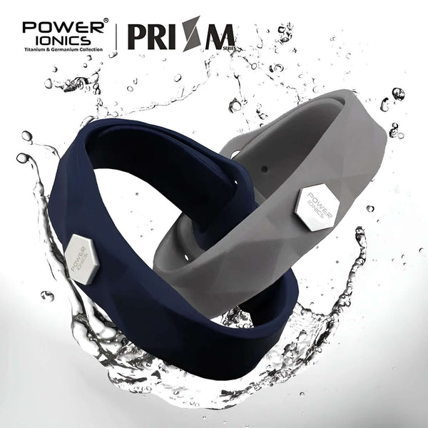 Power Ionics Prism Waterproof Ions Germanium Fashion Sports Health Bracelet - Save up to 85% off and Free Shippingc