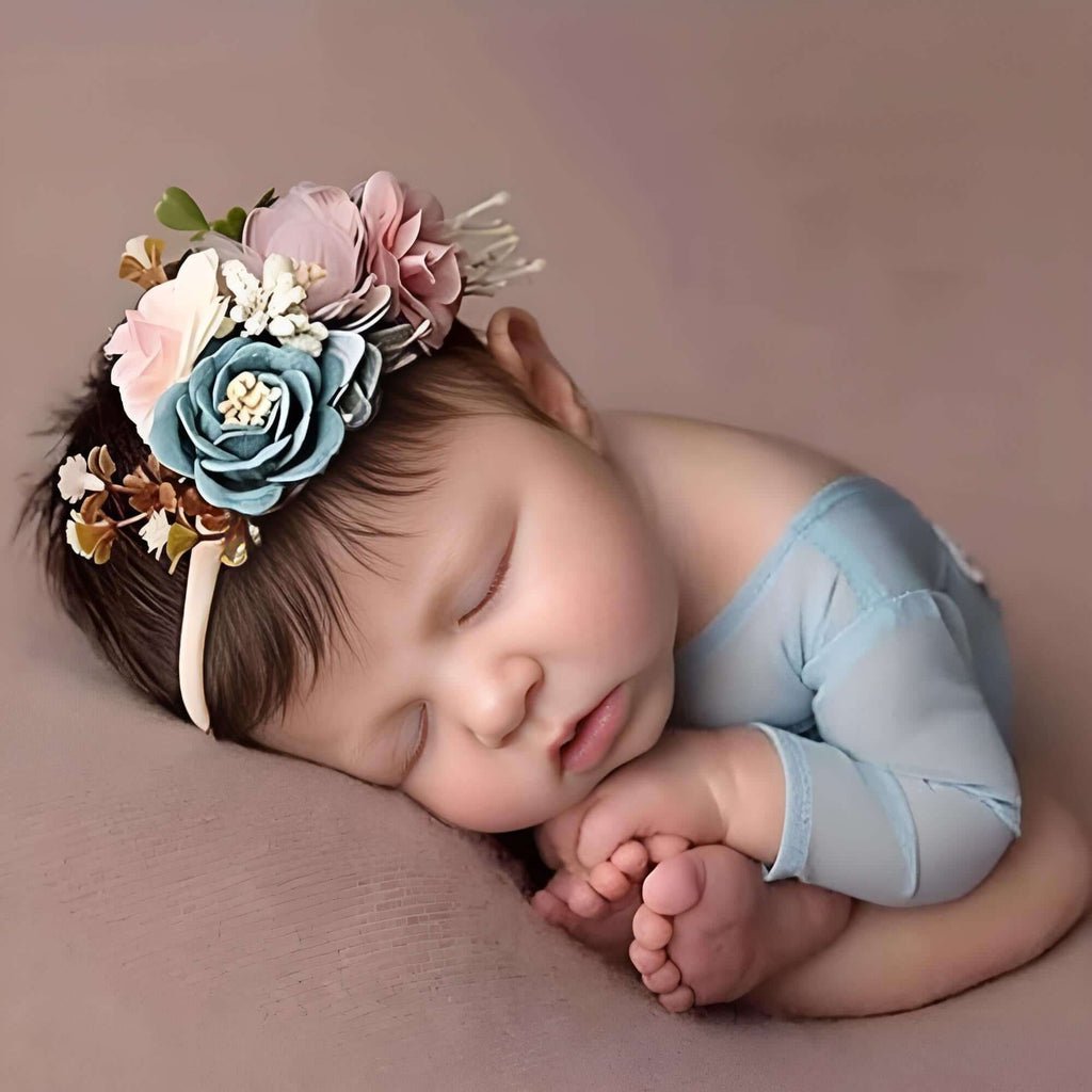 Make your princess feel like royalty with these exquisite floral headbands featuring pearls and rhinestones. Get up to 50% off for a limited time at Drestiny and we'll pay the taxes!