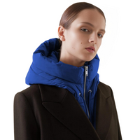 Thumbnail for Puffer Hooded Fake Collar Neck Warmer