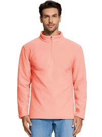 Thumbnail for Quarter-Zip Pullover Tops Mens Fleece Sweatshirts -, Sweatshirts , Drestiny , Apricot, Army Green, Australia, Beige, Black, Blue, Brown, Canada, Dark Blue, Dark Grey, Green, Khaki, L, Light Blue, Light Grey, Light Purple, M, Navy, New Zealand, Pink, Pullovers, S, Sweaters, Sweatshirts, United Kingdom, United States, Wine Red, XL, XXL, XXXL, Yellow , Drestiny , www.shopdrestiny.com