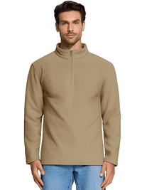 Thumbnail for Quarter-Zip Pullover Tops Mens Fleece Sweatshirts -, Sweatshirts , Drestiny , Apricot, Army Green, Australia, Beige, Black, Blue, Brown, Canada, Dark Blue, Dark Grey, Green, Khaki, L, Light Blue, Light Grey, Light Purple, M, Navy, New Zealand, Pink, Pullovers, S, Sweaters, Sweatshirts, United Kingdom, United States, Wine Red, XL, XXL, XXXL, Yellow , Drestiny , www.shopdrestiny.com