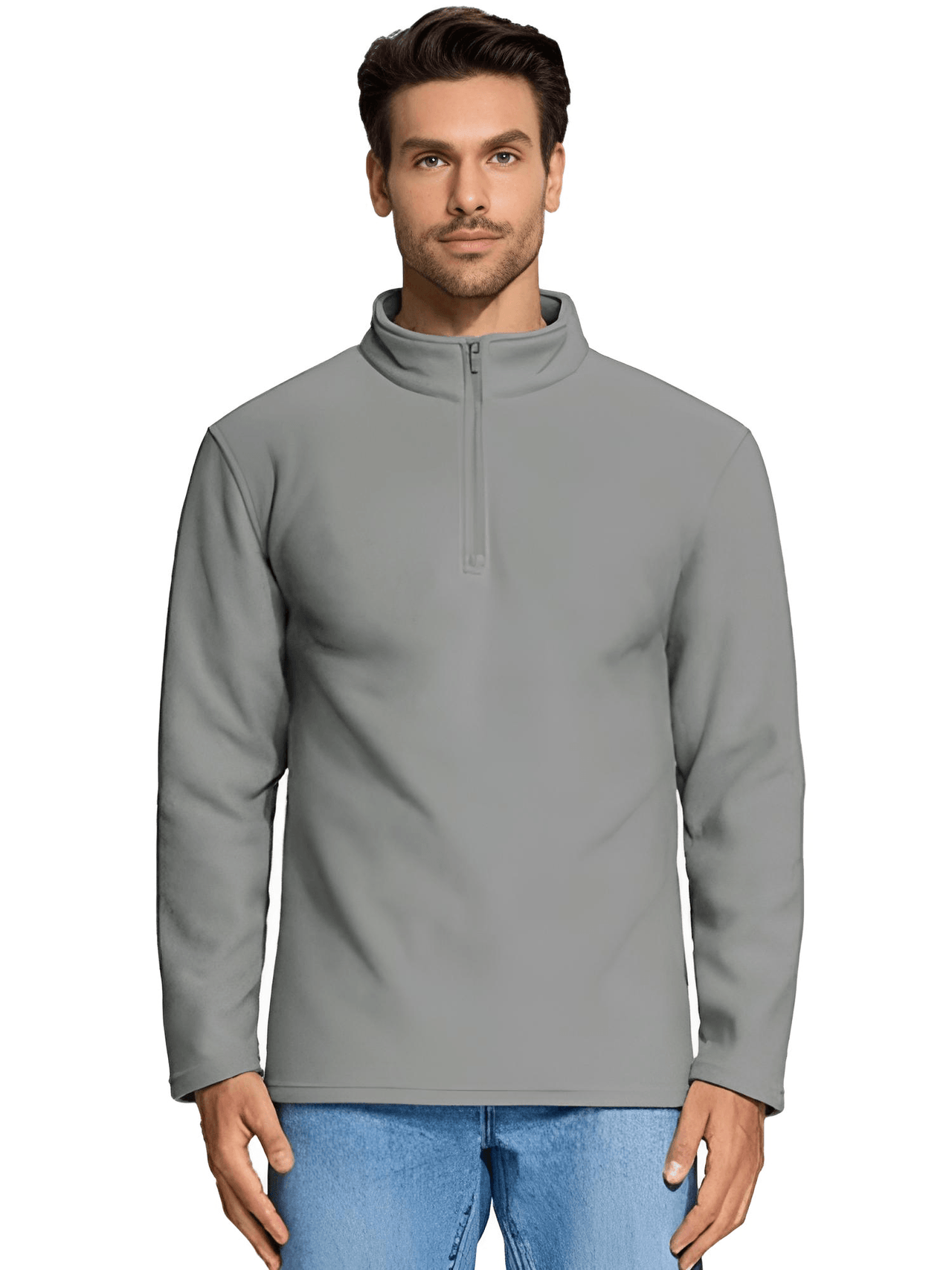 Quarter-Zip Pullover Tops Mens Fleece Sweatshirts -, Sweatshirts , Drestiny , Apricot, Army Green, Australia, Beige, Black, Blue, Brown, Canada, Dark Blue, Dark Grey, Green, Khaki, L, Light Blue, Light Grey, Light Purple, M, Navy, New Zealand, Pink, Pullovers, S, Sweaters, Sweatshirts, United Kingdom, United States, Wine Red, XL, XXL, XXXL, Yellow , Drestiny , www.shopdrestiny.com