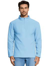Thumbnail for Quarter-Zip Pullover Tops Mens Fleece Sweatshirts -, Sweatshirts , Drestiny , Apricot, Army Green, Australia, Beige, Black, Blue, Brown, Canada, Dark Blue, Dark Grey, Green, Khaki, L, Light Blue, Light Grey, Light Purple, M, Navy, New Zealand, Pink, Pullovers, S, Sweaters, Sweatshirts, United Kingdom, United States, Wine Red, XL, XXL, XXXL, Yellow , Drestiny , www.shopdrestiny.com