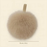 Thumbnail for Real Fox Fur Earmuffs Winter Warm Plush Earmuffs Outdoor Solid Fur, Drestiny, Earmuffs, United States, USA, Canada, Australia, New Zealand, United Kingdom, UK, Khaki, Raccoon, White, Black, Beige, Frost Black, Silver Fox Fur, Dark Grey, Natural Fox White, Purple, Pink, Deep Pink, Brown, Women's Fox Fur Ear Warmers, Luxury Fur Earmuffs, Silver Fox Earmuff, shopdrestiny.com