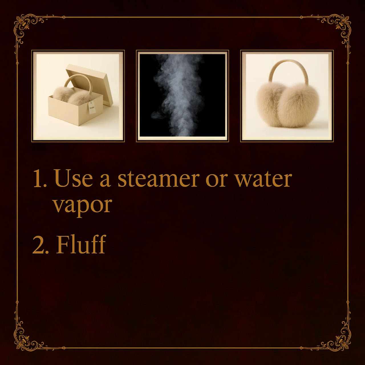 Real Fox Fur Earmuffs Winter Warm Plush Earmuffs Outdoor Solid Fur, Drestiny, Earmuffs, United States, USA, Canada, Australia, New Zealand, United Kingdom, UK, Khaki, Raccoon, White, Black, Beige, Frost Black, Silver Fox Fur, Dark Grey, Natural Fox White, Purple, Pink, Deep Pink, Brown, Women's Fox Fur Ear Warmers, Luxury Fur Earmuffs, Silver Fox Earmuff, shopdrestiny.com