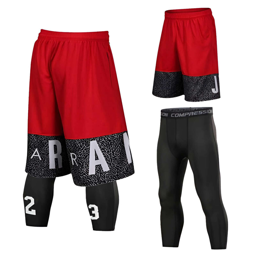 Elevate your game with these top-notch red basketball shorts for men. Shop at Drestiny and take advantage of free shipping and tax coverage. Save up to 50% now!