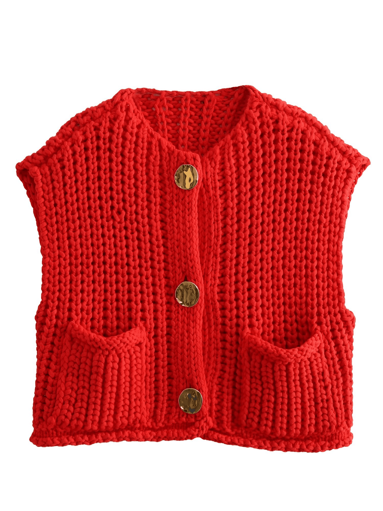 Sleeveless Crop Sweater Vest Solid Loose Casual Sweater Vest Cable Knit Sweater Vest For Women -, Vests , Drestiny , Australia, Black, Brown, Canada, Cardigans, Dark Blue, Dark Brown, Green, L, Light Blue, M, Navy, New Zealand, Off White, Olive Green, Purple, Red, S, Sleeveless, Sweater Vests, Sweaters, United Kingdom, United States, Vests, White, Yellow , Drestiny , www.shopdrestiny.com