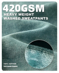 Thumbnail for Retro Men's Batik Washed Sweatpants Loose Heavy Weight 420gsm Solid Joggers Pants Autumn Winter, Drestiny, Sweatpants, Joggers, Casual Pants, Jeans, Men's Retro Jeans, Men's Urban Jeans, Men's Colored Jeans, Green, Dark Grey, Light Grey, Sand, Purple, Deep Pink, Black, Brown, S, M, L, XL, XXL, 2XL, United States, Canada, Australia, New Zealand, United Kingdom, shopdrestiny.com