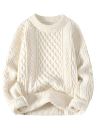 Thumbnail for Retro Knitted Pullover Sweaters For Men -, Sweater , Drestiny , Australia, Beige, Black, Brown, FR, Grey, L, Light Green, M, Navy, New Zealand, Pullovers, Red, Sweaters, United Kingdom, United States, XL, XXL, XXXL , Drestiny , www.shopdrestiny.com