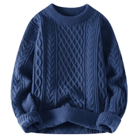 Thumbnail for Retro Knitted Pullover Sweaters For Men -, Sweater , Drestiny , Australia, Beige, Black, Brown, FR, Grey, L, Light Green, M, Navy, New Zealand, Pullovers, Red, Sweaters, United Kingdom, United States, XL, XXL, XXXL , Drestiny , www.shopdrestiny.com