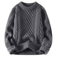 Thumbnail for Retro Knitted Pullover Sweaters For Men -, Sweater , Drestiny , Australia, Beige, Black, Brown, FR, Grey, L, Light Green, M, Navy, New Zealand, Pullovers, Red, Sweaters, United Kingdom, United States, XL, XXL, XXXL , Drestiny , www.shopdrestiny.com