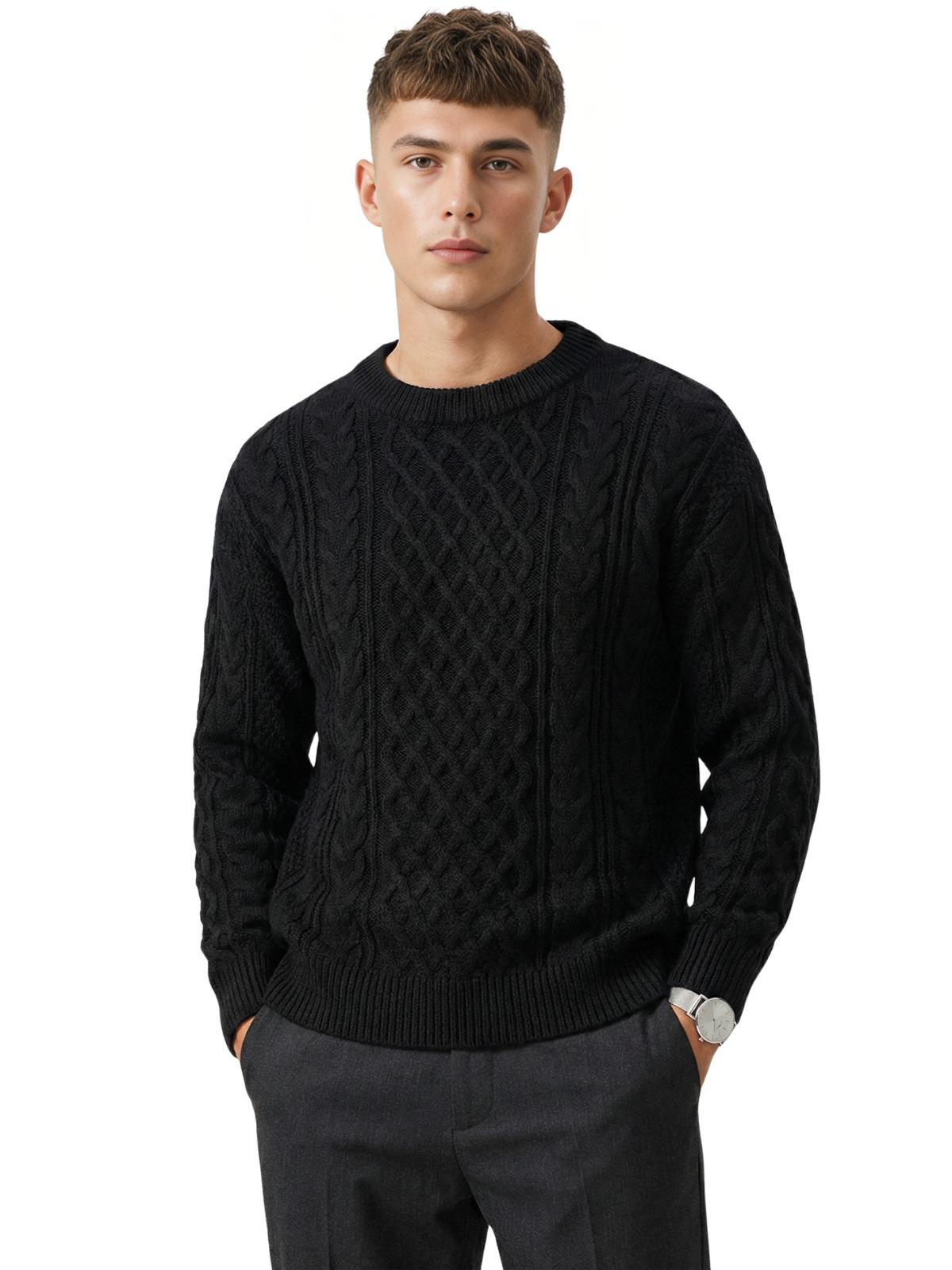 Retro Knitted Pullover Sweaters For Men