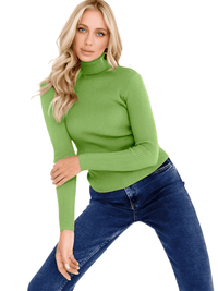 Thumbnail for Rib Knit Turtleneck Sweaters For Women - In 24 Colors! -, Turtleneck , Drestiny , Apricot, Australia, Avocado Green, Black, Blue, Canada, Caramel, Casual Shirts, Dark Brown, Dark Green, Deep Pink, Dress Shirts, Gender_Women, Grey, Haze Blue, Khaki, Light Blue, Light Purple, Long Sleeves, Mauve Red, Navy, New Zealand, Orange, Pink, Pullovers, Purple, Red, Sky Blue, Turtlenecks, United Kingdom, United States, Watermelon Red, White, Wine Red, Yellow , Drestiny , www.shopdrestiny.com