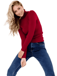 Thumbnail for Rib Knit Turtleneck Sweaters For Women - In 24 Colors! -, Turtleneck , Drestiny , Apricot, Australia, Avocado Green, Black, Blue, Canada, Caramel, Casual Shirts, Dark Brown, Dark Green, Deep Pink, Dress Shirts, Gender_Women, Grey, Haze Blue, Khaki, Light Blue, Light Purple, Long Sleeves, Mauve Red, Navy, New Zealand, Orange, Pink, Pullovers, Purple, Red, Sky Blue, Turtlenecks, United Kingdom, United States, Watermelon Red, White, Wine Red, Yellow , Drestiny , www.shopdrestiny.com