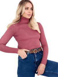 Thumbnail for Rib Knit Turtleneck Sweaters For Women - In 24 Colors! -, Turtleneck , Drestiny , Apricot, Australia, Avocado Green, Black, Blue, Canada, Caramel, Casual Shirts, Dark Brown, Dark Green, Deep Pink, Dress Shirts, Gender_Women, Grey, Haze Blue, Khaki, Light Blue, Light Purple, Long Sleeves, Mauve Red, Navy, New Zealand, Orange, Pink, Pullovers, Purple, Red, Sky Blue, Turtlenecks, United Kingdom, United States, Watermelon Red, White, Wine Red, Yellow , Drestiny , www.shopdrestiny.com