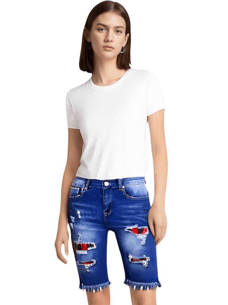 Shop Drestiny for Women's Ripped Jean Summer Shorts. Free Shipping + Tax Covered! Seen on FOX, NBC, CBS. Save up to 50%!