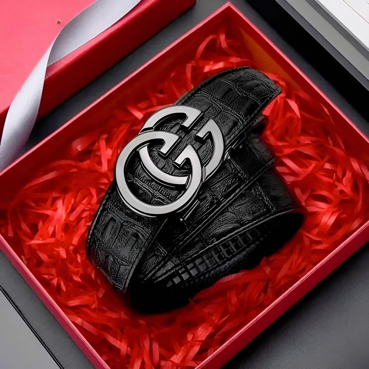 Men's Leather Belt Metal Alloy Automatic Buckle Brand Luxury Design Waist Belts For Men -, Belts , Drestiny , Australia, Belts, Black, Canada, Gender_Men, Gold, New Zealand, Silver, United Kingdom, United States , Drestiny , www.shopdrestiny.com