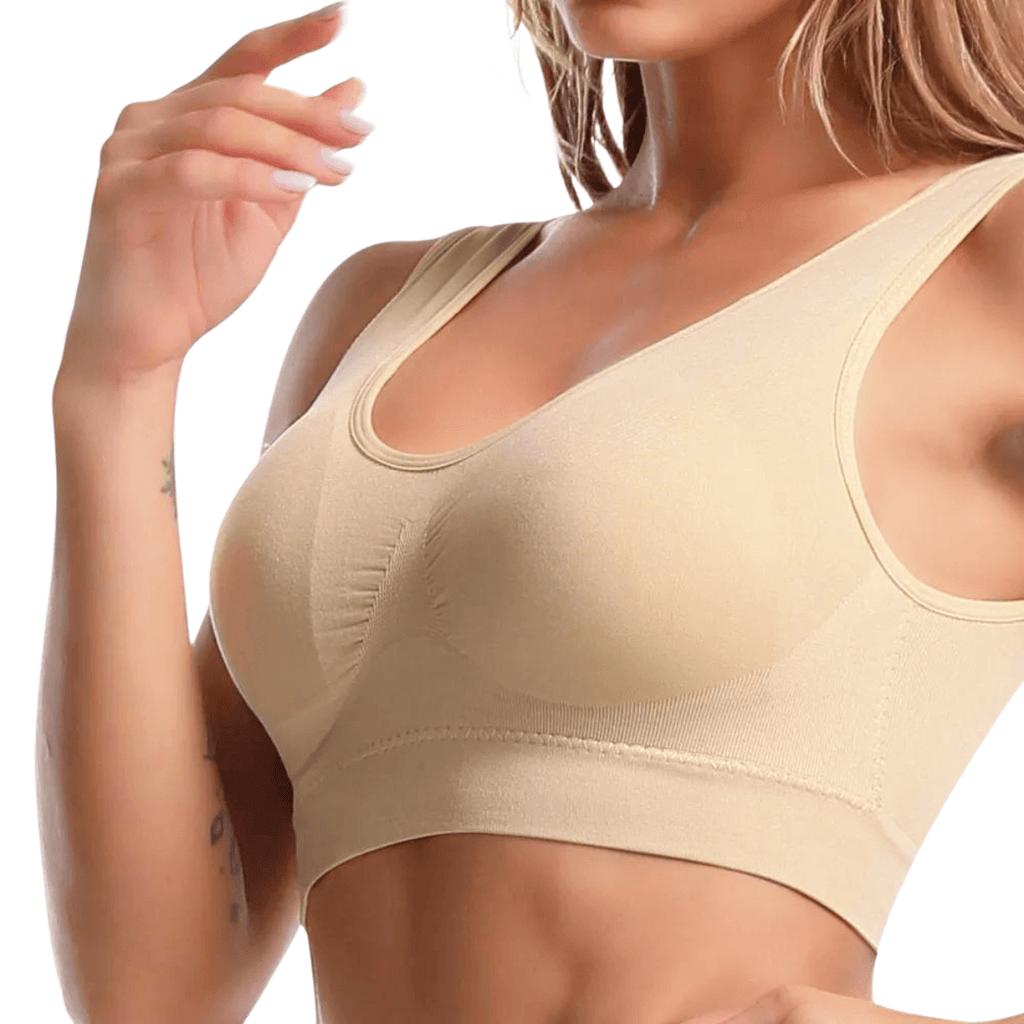 Discover the perfect fit with these Seamless Plus Size Wireless Bras! Shop Drestiny now for free shipping and let us cover the tax. Don't miss out on up to 50% off! As seen on FOX, NBC, and CBS.