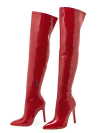 Thumbnail for Sexy Stiletto High Heels Women's Over-The-Knee Boots Pointed Toe Ladies Sexy Thigh High Boots -, Boots , Drestiny , 10, 11, 4, 5, 6, 7, 8, 9, Apricot, Australia, Black, Boots, Grey, High Heels, Knee Highs, Red, Stilettos, Thigh Highs, United Kingdom, United States, White , Drestiny , www.shopdrestiny.com