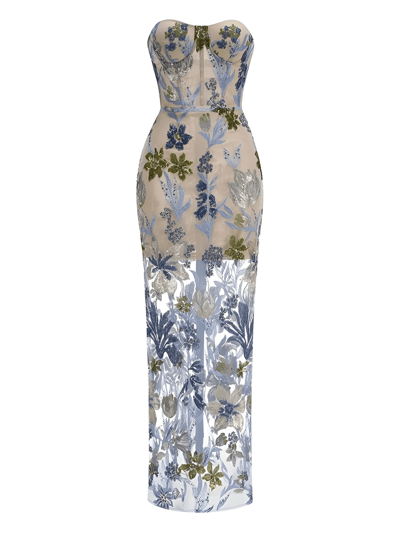 Sexy Strapless Floral Sequin Dress Women's Luxury Sequins Flower Backless Long Slim Dress Evening Party Dress, Drestiny, Ankle Length Dresses, Maxi Dresses, Midi Dresses, Strapless, Sleeveless, One Shoulder, XS, S, M, L, XL, United States, USA, Canada, Australia, New Zealand, United Kingdom, UK, Black/Multi, White/Beige, Orange/Red, Blue/Green, Purple/Green, Dark Red/Pink, Pink/Beige, strapless sequin dress, sequin strapless dress, strapless sequin maxi dress, black strapless sequin dress, shopdrestiny.com