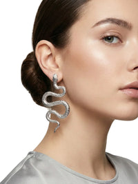 Thumbnail for Sexy and Exaggerated Avant-Garde Snake Earrings For Women Fashion Trendy Rock Jewelry