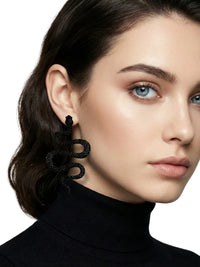 Thumbnail for Sexy and Exaggerated Avant-Garde Snake Earrings For Women Fashion Trendy Rock Jewelry
