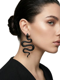 Thumbnail for Sexy and Exaggerated Avant-Garde Snake Earrings For Women Fashion Trendy Rock Jewelry