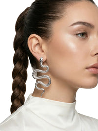 Thumbnail for Sexy and Exaggerated Avant-Garde Snake Earrings For Women Fashion Trendy Rock Jewelry