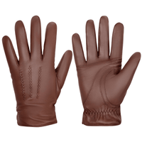 Thumbnail for Sheepskin Genuine Leather Cashmere Lined Gloves Touchscreen Winter Warm Gloves, gloves, mens leather gloves, womens leather gloves, cashmere gloves, driving gloves, leather sport gloves, United States, Canada, Australia, New Zealand, United Kingdom, FR, Black, Grey, Dark Brown, Red Brown, Orange Brown, Brown, S, M, L, XL, XXL, shopdrestiny.com