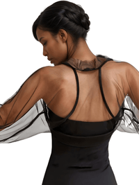 Thumbnail for Sheer Bolero - Get Custom Colors For Free! -, Bolero , Drestiny , 4XL, 5XL, Australia, Black, Boleros, Canada, Casual Shirts, Crop Tops, Dark Ivory, Dress Shirts, L, Long Sleeves, M, New Zealand, S, United Kingdom, United States, XL, XS, XXL, XXXL , Drestiny , www.shopdrestiny.com