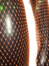 Thumbnail for Shiny Rhinestone Fishnet Dress Long Sleeve O-Neck Hollow Out Side Slit Dress Sexy Cover Up, Dresses, Maxi Dresses, Long Sleeves, One Size, United States, USA, Canada, Australia, New Zealand, United Kingdom, UK, Black, Pink, Deep Pink, White, Orange, Green, Nude, Grey, sparkly fishnet dress, sheer rhinestone dress, mesh rhinestone dress, crystal rhinestone dress, shopdrestiny.com