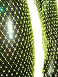 Thumbnail for Shiny Rhinestone Fishnet Dress Long Sleeve O-Neck Hollow Out Side Slit Dress Sexy Cover Up, Dresses, Maxi Dresses, Long Sleeves, One Size, United States, USA, Canada, Australia, New Zealand, United Kingdom, UK, Black, Pink, Deep Pink, White, Orange, Green, Nude, Grey, sparkly fishnet dress, sheer rhinestone dress, mesh rhinestone dress, crystal rhinestone dress, shopdrestiny.com
