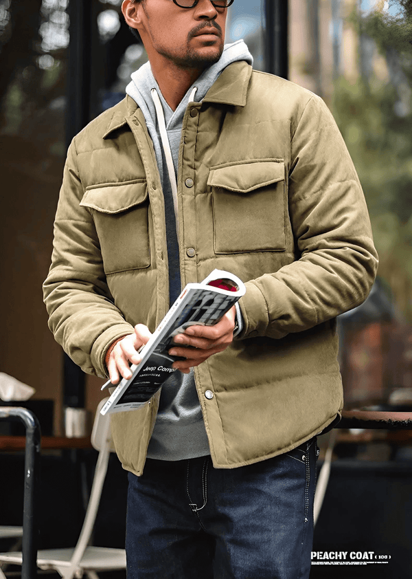 Shop Drestiny for the stylish American Casual Men's Jacket. Enjoy free shipping and let us cover the tax! Don't miss out on up to 50% off, only for a limited time. As seen on FOX/NBC/CBS. Upgrade your wardrobe today!