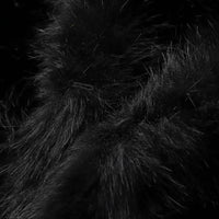 Thumbnail for Short Fur Shawl-Collar Coat Faux Fox Fur Coats For Women Winter Cool Girls Black Short Fur Jacket Vintage Chic Overcoat