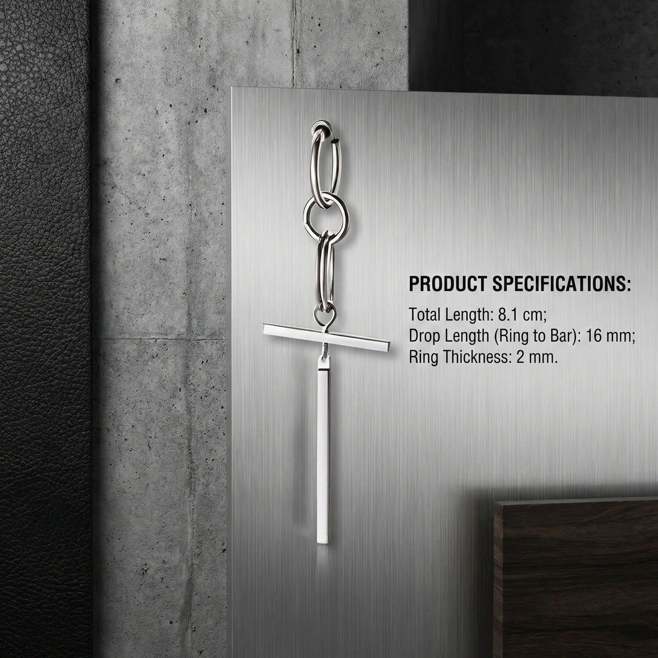 Men's Dangle Earrings