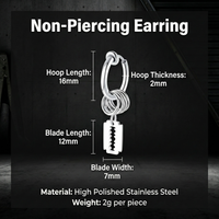 Thumbnail for Men's Dangle Earrings