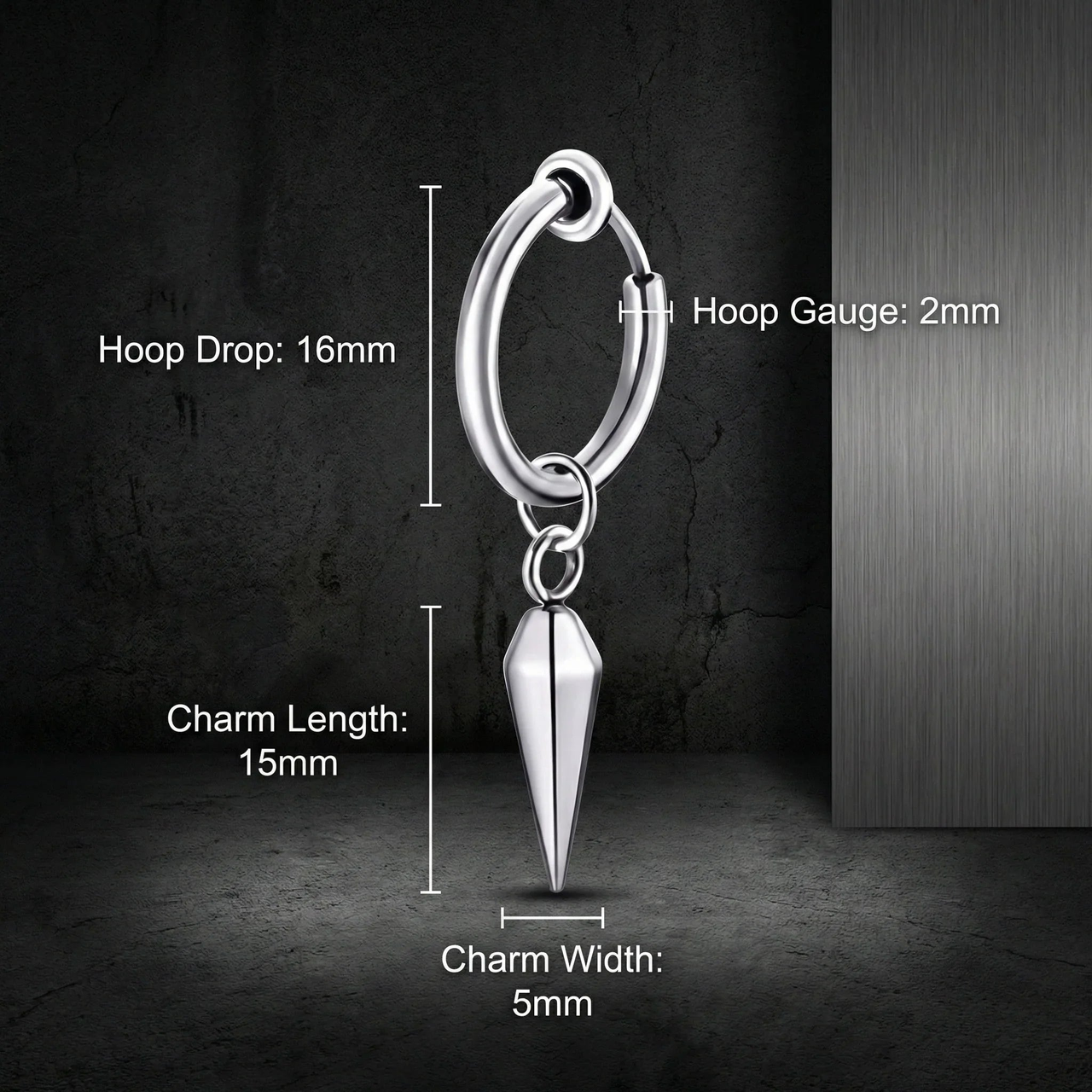 Men's Dangle Earrings