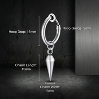 Thumbnail for Men's Dangle Earrings