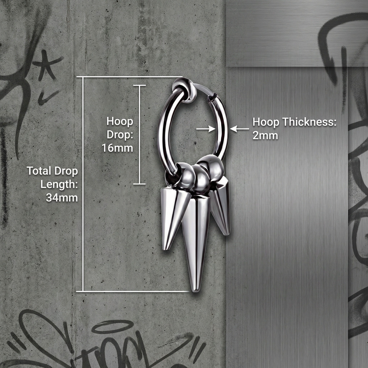 Men's Dangle Earrings