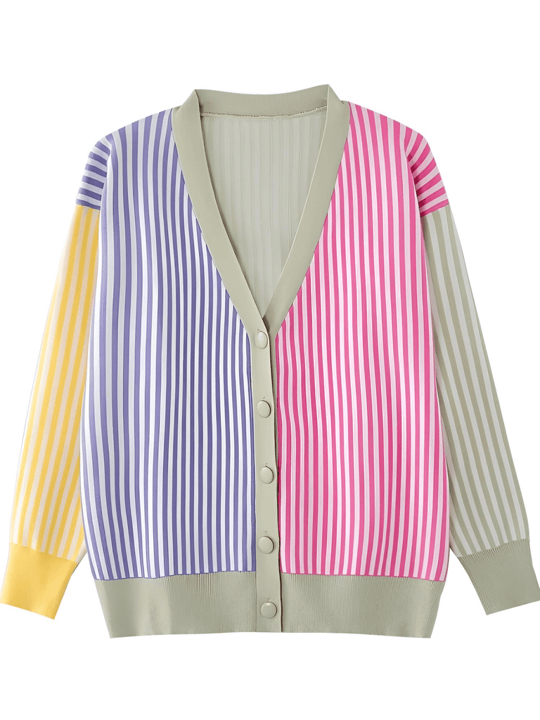 Single-Breasted Loose Cardigan Sweaters For Women