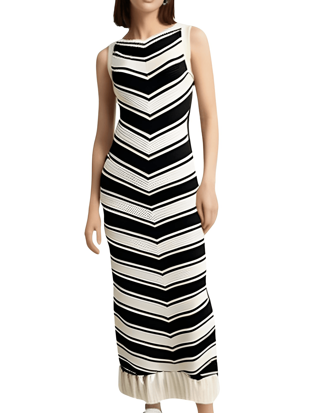 Sleeveless Dressy Women's Dresses -, Dresses , Drestiny , Ankle Length Dresses, Apricot, Australia, Black, Coffee, L, M, Maxi Dresses, New Zealand, S, Sleeveless, United Kingdom, United States, White, XL , Drestiny , www.shopdrestiny.com