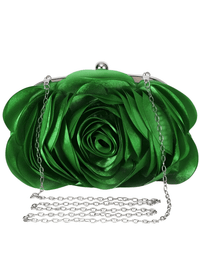 Thumbnail for Small Floral Satin Purse Women's -, Purses , Drestiny , Apricot, Australia, Beige, Black, Canada, Champagne, Clutches, Dark Green, Dark Purple, Deep Pink, Green, Handbags, Light Green, New Zealand, Pink, Purple, Purses, Red, Silver, Teal, United Kingdom, United States, Watermelon Red , Drestiny , www.shopdrestiny.com