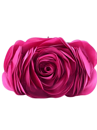 Thumbnail for Small Floral Satin Purse Women's -, Purses , Drestiny , Apricot, Australia, Beige, Black, Canada, Champagne, Clutches, Dark Green, Dark Purple, Deep Pink, Green, Handbags, Light Green, New Zealand, Pink, Purple, Purses, Red, Silver, Teal, United Kingdom, United States, Watermelon Red , Drestiny , www.shopdrestiny.com
