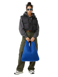 Thumbnail for Soft Plush Women's Faux-Fur Shoulder Bag Luxury Ladies Underarm Bags Large Capacity Y2k Hot Girls Furry Handbags