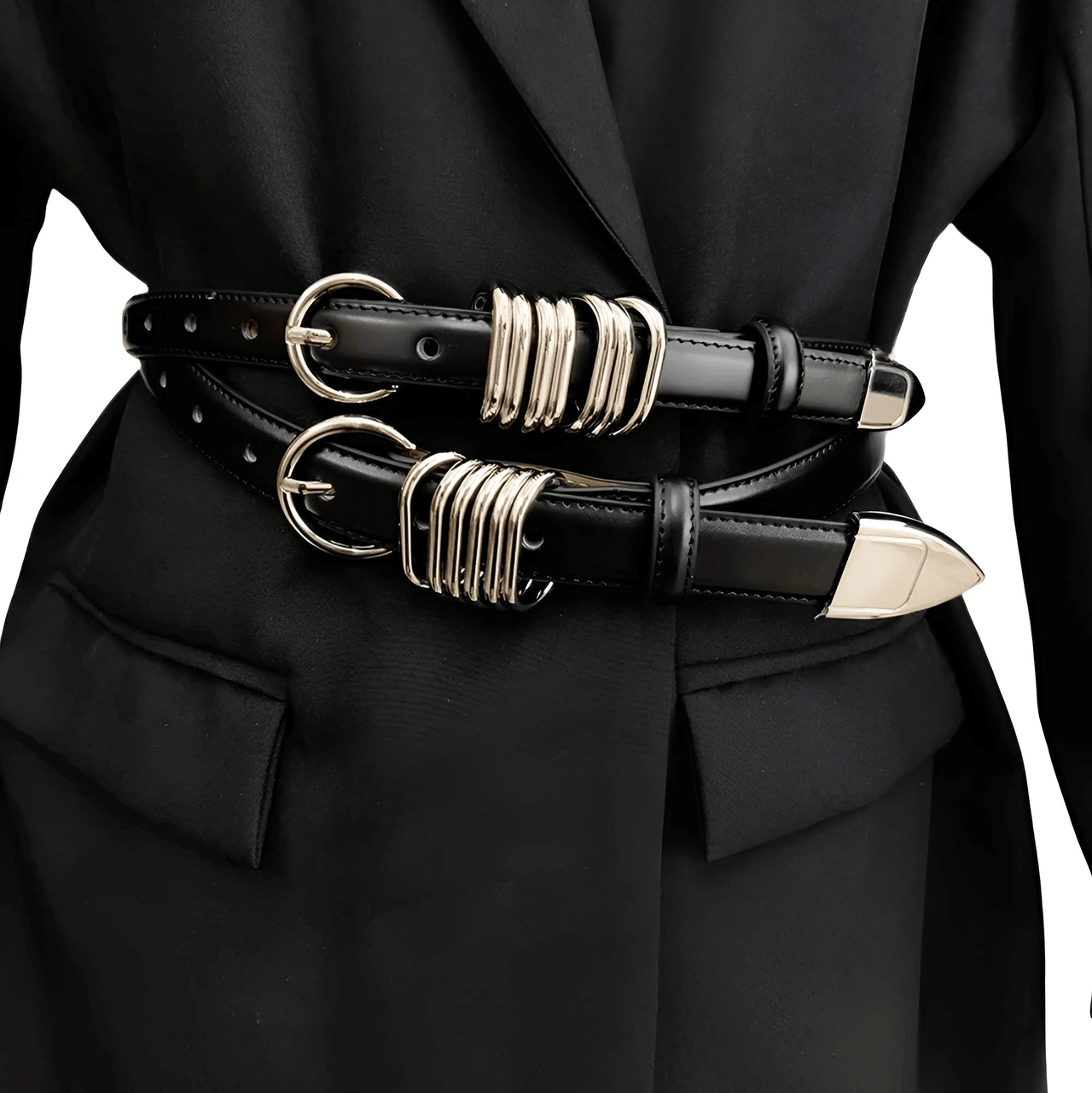 Split Leather Belts For Women High Quality Luxury Heavy Black Belt Jeans Waistband Belt, Drestiny, Black, United States, USA, Belts, Gender_Women, Canada, Australia, New Zealand, United Kingdom, UK, Women's leather belts, Leather belts for women jeans, Black leather belt women, shopdrestiny.com