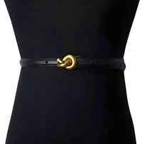 Thumbnail for Split Leather Belt Women Fashion Belt Knot Buckle Waistband Belt For Dress Jeans -, Belts , Drestiny , Australia, Belts, Black, Brown, Canada, Gender_Women, Grey, New Zealand, United Kingdom, United States, White , Drestiny , www.shopdrestiny.com